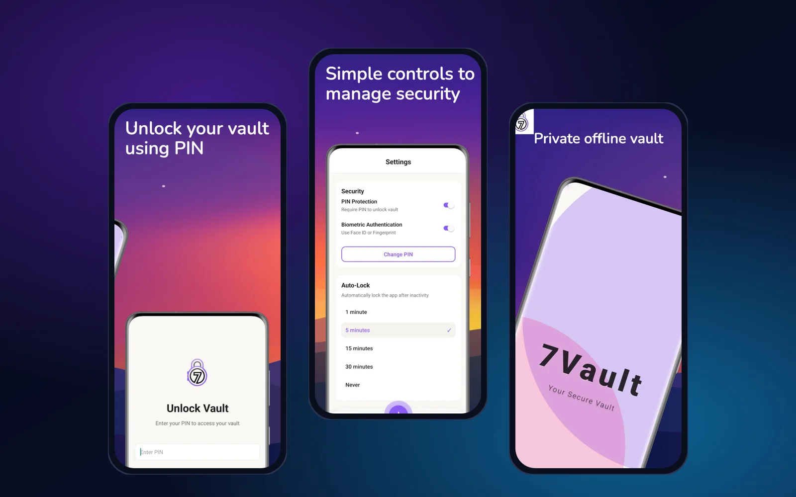 7Vault screenshot
